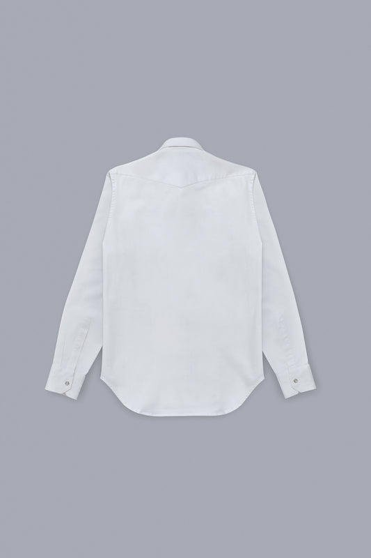 Texas White Denim Shirt