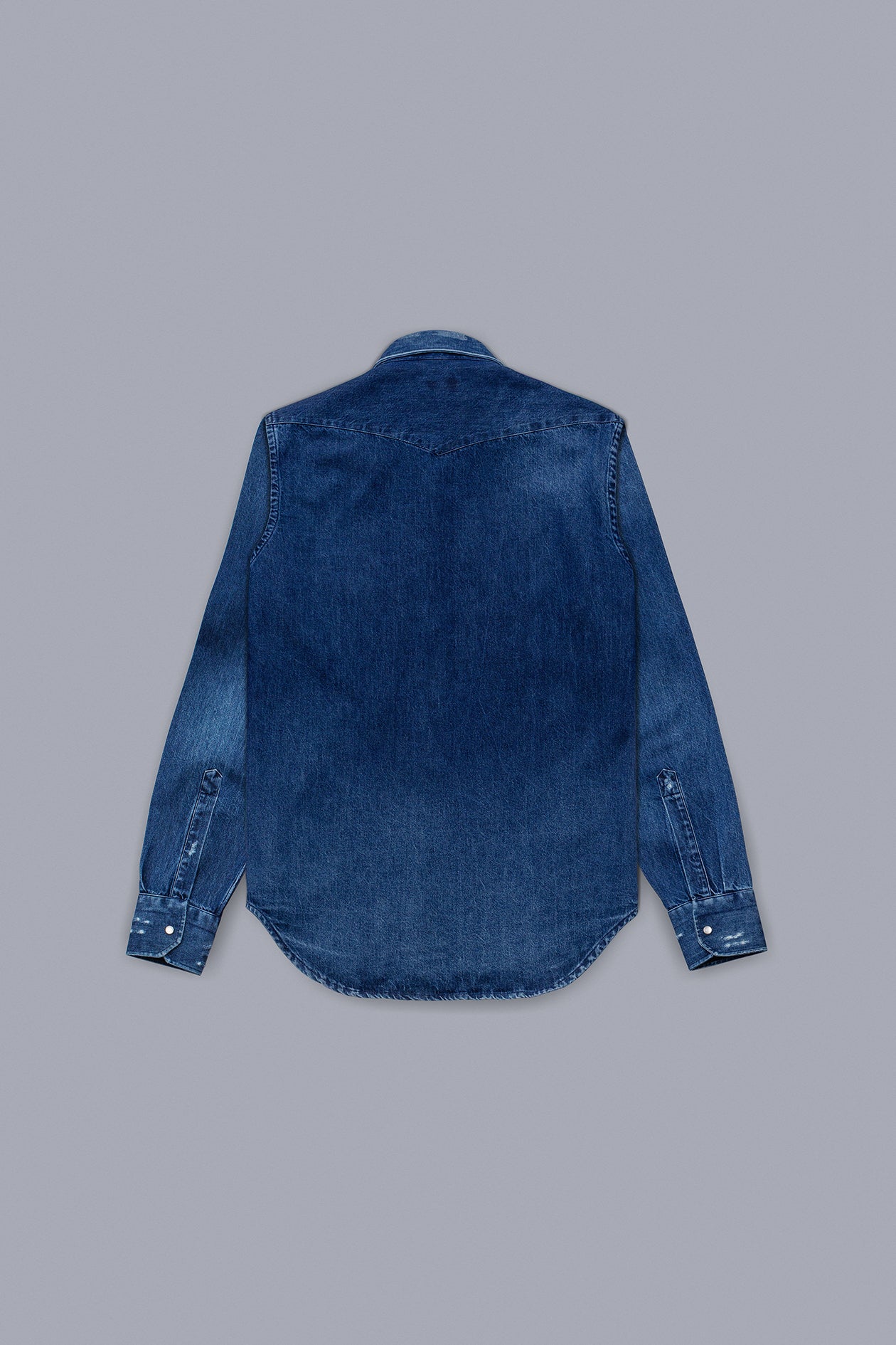 Texas Dark-Wash Denim Shirt